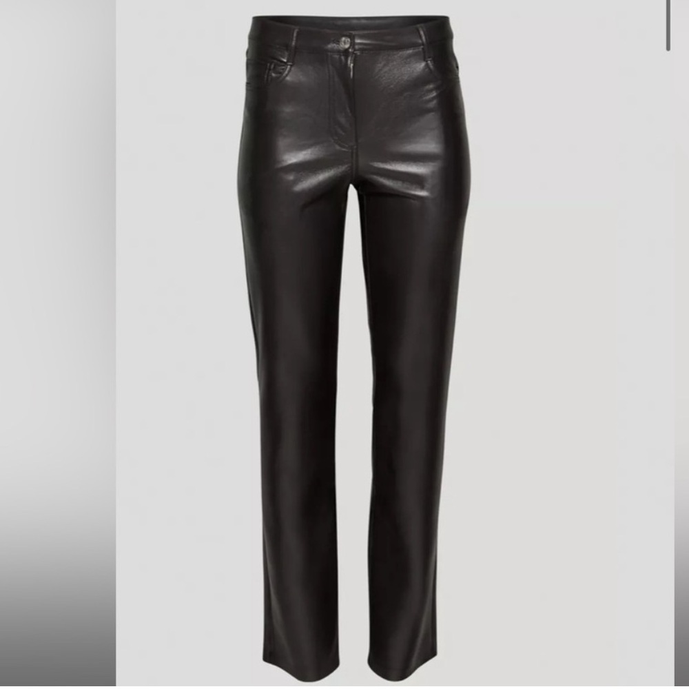 Aritzia Leather Melina Pant